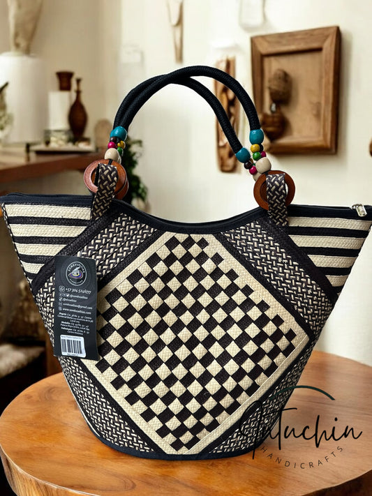 Chessboard Chic Tote